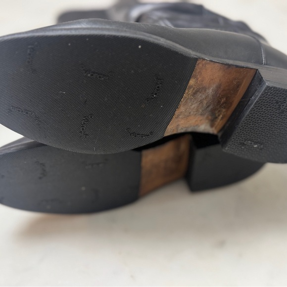 CHANEL Knee High Leather Equestrian Riding Boots - Picture 10 of 14